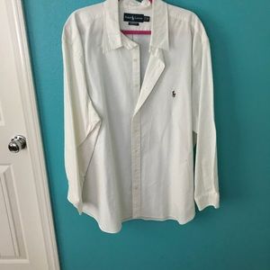 White Ralph Lauren 3 X shirt. New